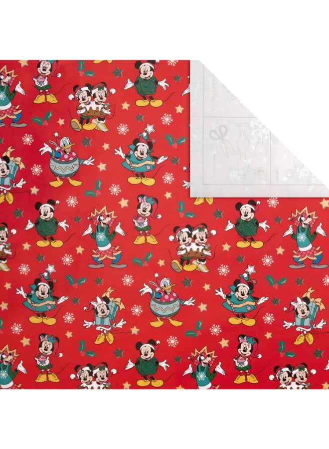 Hallmark Disney Mickey & Friends Christmas Gift Roll Wrap (4 m) - Image 2